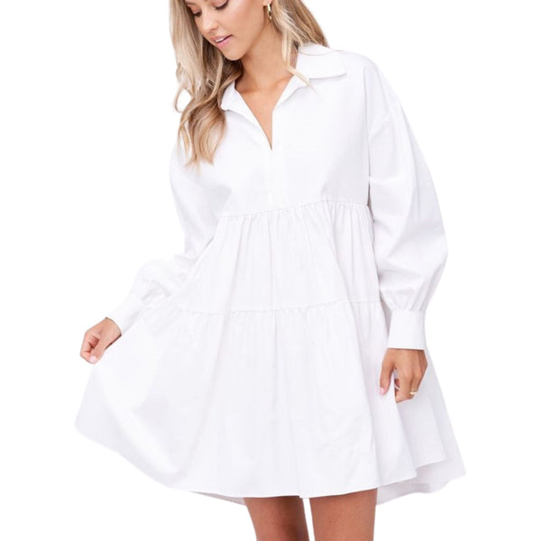 Poplin Mini Dress by En Saison