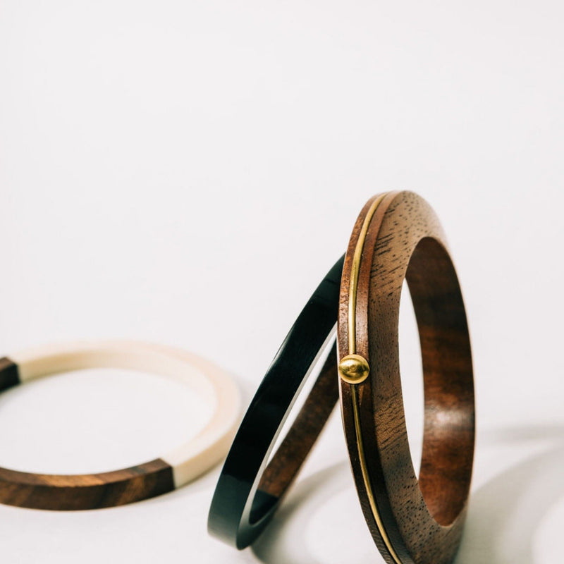 The Balsa Wood Bangles by Half United