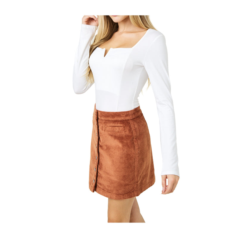 Corduroy Skirt