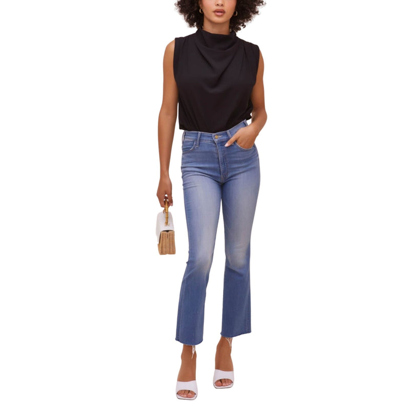 Remi Mock Neck Sleeveless Bodysuit by ASTR
