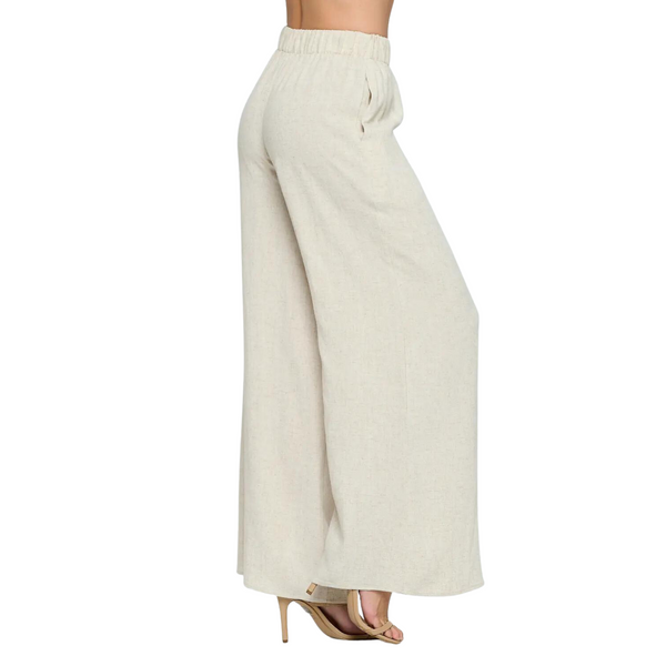 Solid Linen Pants
