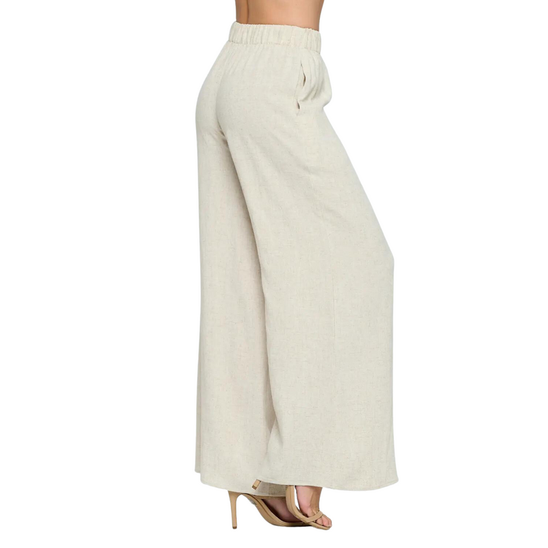 Solid Linen Pants