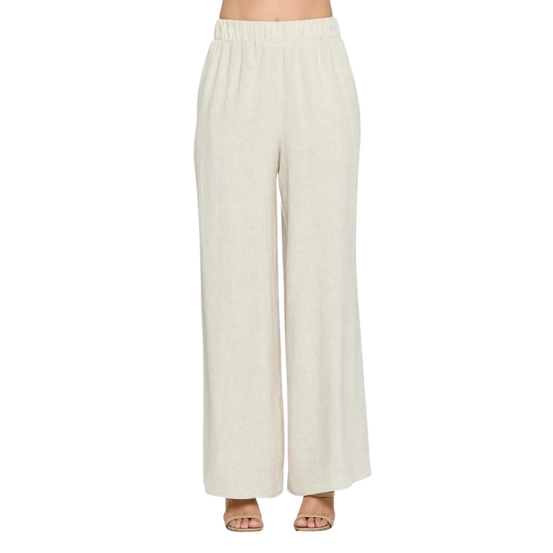 Solid Linen Pants