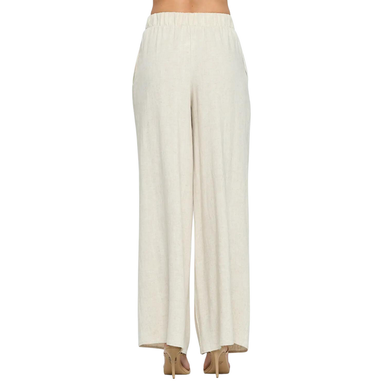 Solid Linen Pants